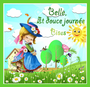 Gif animé belle et douce journée